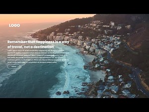 Create a Website With Video Background | HTML, CSS AND JS