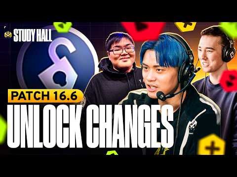 Patch 16.6 & the New Unlock Changes - Set 16 TFT Study Hall Podcast