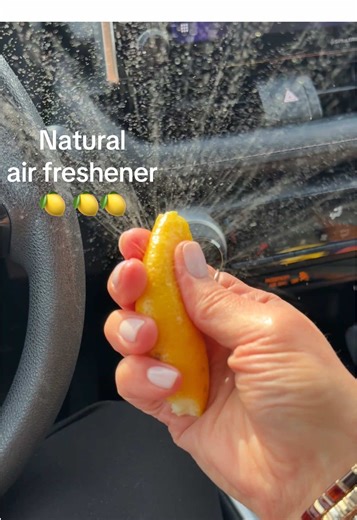 If oranges aren’t your thing… try this 🍋 #lemon #naturalairfreshener #airfreshener #lunch #asmr @Crime Junkie Podcast
