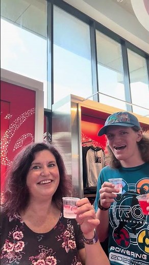 Trying Beverly at EPCOT’s Club Cool #disney #epcot #themepark