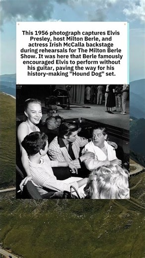Elvis, Berle, and the ‘Hound Dog’ Rehearsal: 1956 🎸 #ElvisPresley #MiltonBerle #1956 #RockNRoll