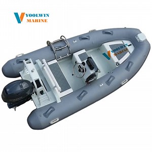 [Hot Item] Performance-Orientated 360 Aluminum Hull Rigid Inflatable Rhib Boat
