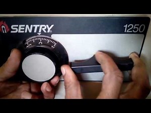 Caja de seguridad sentry 1250