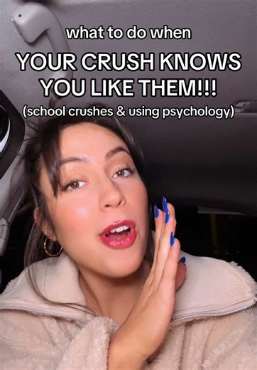 HOW TO ACT WHEN YOUR SCHOOL CRUSH KNOWS YOU LIKE THEM!!!!🙊😛 #highschool #crush #rizz #flirtingtips #forthegirls