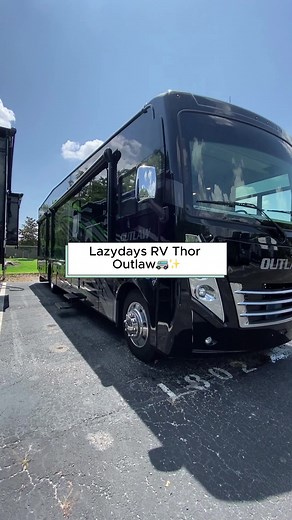 3.2K views · 32 reactions | Explore the transforming 2023 Thor Outlaw Toy Hauler at Lazydays RV, the perfect adventure garage ✨. Get it now with a $10,000 rebate and enjoy 90 days with no payments! Scroll Up To Learn More! #thoroutlawtoyhauler #rvlife #LazydaysRV #adventuregarage #RebateOffer #roadadventure #rvlivingfulltime | Lazydays | Facebook
