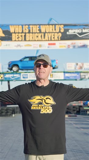 SPEC MIX on Instagram: "You heard the man! Go to specmix.com (link bio) to find the SPEC MIX Bricklayer 500 livestream 🧱🧱🧱 Who will be crowned the World’s Best Bricklayer? Tune in to find out! #smbl500 #woc2026 #masonrystrong #specmix"