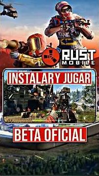 RUST MOBILE para INSTALAR y JUGAR en ANDROID y iOS su BETA