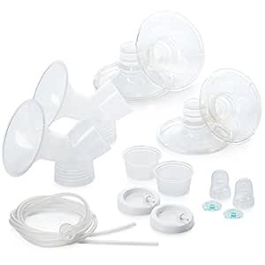 Evenflo Feeding Replacement Parts Breastfeeding Kit for Hospital Strength Advanced Double Electric Breast Pump