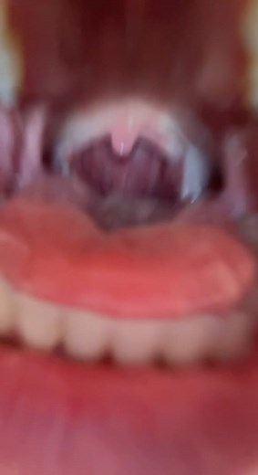 Deep in the depths 😳😎 #burptok #burping #burpgirl #throatburps #throat #uvula