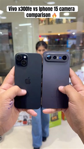 Vivo x300 fe vs iPhone 15 camera comparison || x300fe || iPhone 15 || #comparison #ytshorts #shorts
