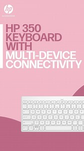 HP India on Instagram: "Multi-task easily when your HP 350 keyboard can connect with multiple screens and devices, at the same time. #WorkHappy with HP. Order Today – https://amzn.eu/d/c5Fso7B"