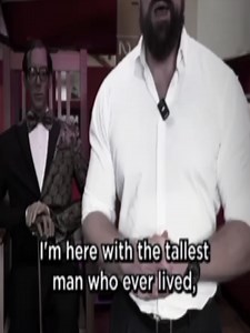 The tallest man in history VS The Dutch Giant | Thanks for 11k follows! #guinnessworldrecords #robertwadlow #tallestman #history #olivierrioux