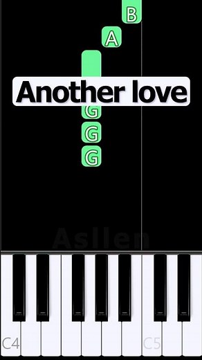 Another Love | EASY Piano Tutorial