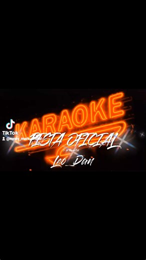 Leo Dan: Te He Prometido - Karaoke Oficial