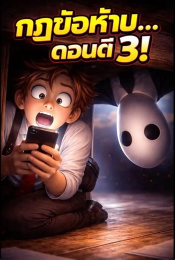 กฎข้อห้ามตอนตี 3! เจอกับสเลนเดอร์แมน (Slender Man) #horror #anime #มนุษย์ออฟฟิศ