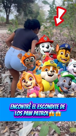 I found the Paw Patrol hideout! 😱😱 #viral #viralvideo #shorts #shortvideo #fyp #video