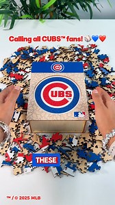 Every CUBS™ fan will love these wooden puzzles! ⚾️🐻❤️ #1 2025 Gift Idea! ⭐️ 🧩 Features precision-cut pieces depicting baseball players and iconic elements 🪵 Crafted from 1/5" premium, sustainable wood for lasting quality 👨‍👩‍👧‍👦 Ideal for peaceful solo sessions or fun with friends and family 🖼️ Complete them, frame them, and showcase your Chicago Cubs™ pride 🎁 A unique and thoughtful gift that creates lasting memories 🚚 Free shipping throughout the U.S. and Canada ✔️ Officially license
