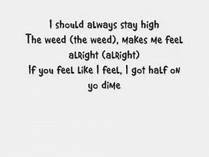 WEED SONG WITH LYRICS