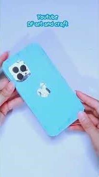 How to make a paper iphone paper mobile phone / paper toy for kids / paper crafts / #shorts