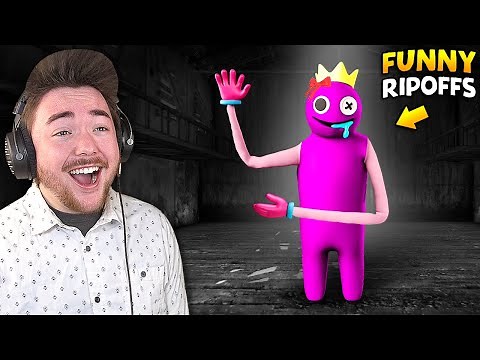PLAYING NEW RAINBOW FRIENDS RIPOFFS… (so bad and funny)