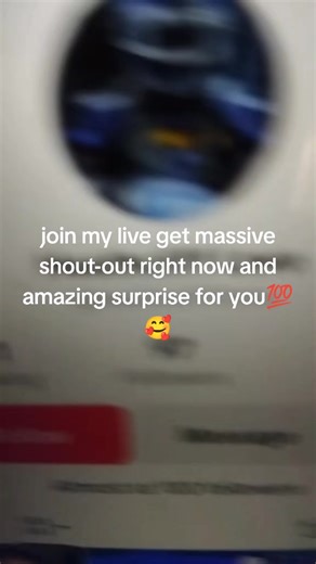 join my live get massive shout-out right now and amazing surprise for you💯🥰@Heathcliff Love