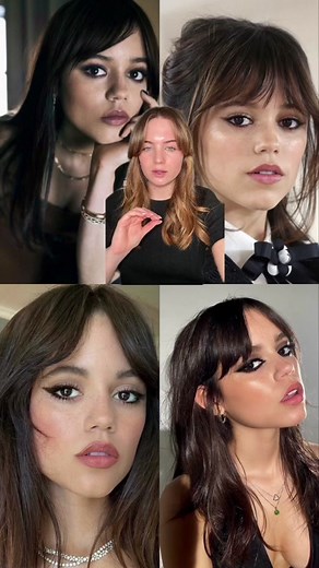 Jenna Ortega makeup tutorial! Definitly went for her more natural looks, but love this! #jennaortega #jennaortegamakeup #jennaortegamakeuptutorial #jennaortegaeyeliner #jennaortegaedit #jennaortegawednesday #wednesday #curtainbangs #fauxfreckles #fluffybrows #smokeyliner #smokeylinertutorial