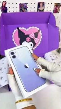 Immersive Packaging Sounds: iPhone Gift Box Reaction 😱🔊 #shorts