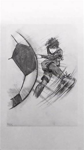 Little Blue Lock.Isagi Yoichi Blue Lock.......Reference from season 1 intro.#bluelock #bluelockedit