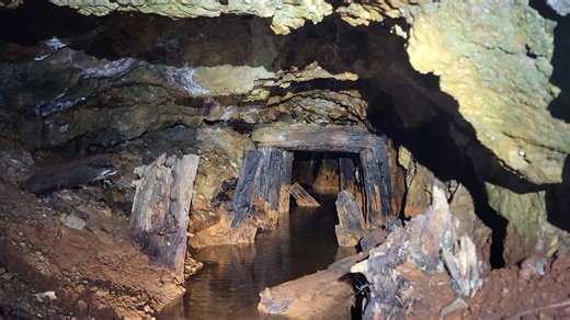 Exploring an abandoned Gold, Silver, and Copper mine discovered in 1895 worked through the early 1900's and finding a historic rare ore car. #mines #goldmines #abandonedmine #mineexploration Full Video at link below. https://youtu.be/-gAKBb7UmXE?si=e0XkAP2xlZ7dLbaO | Ghost Towns and Mines of Washington