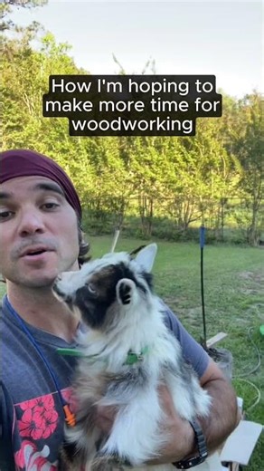 how I'm making more time for woodworking