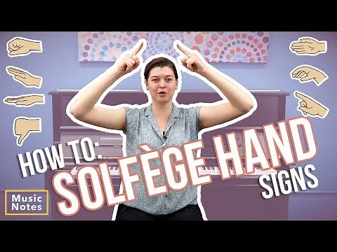 Learn the Solfège Hand Signs! Video & Free Reference Sheet