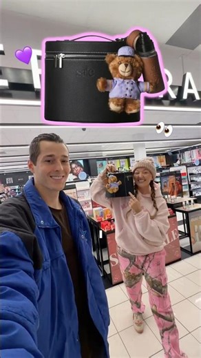 SEPHORA CHALLENGE: IT HAS TO FIT IN MY SAIE MAKEUP BAG!👀💜 #makeup #challenge #sephora