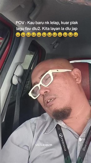 Kitanya baru nk lelap. Kuar lak lagu Faded by Allan Walker ni. Eh layan ah jappp 🤣 #4u #danialperodua #perodua