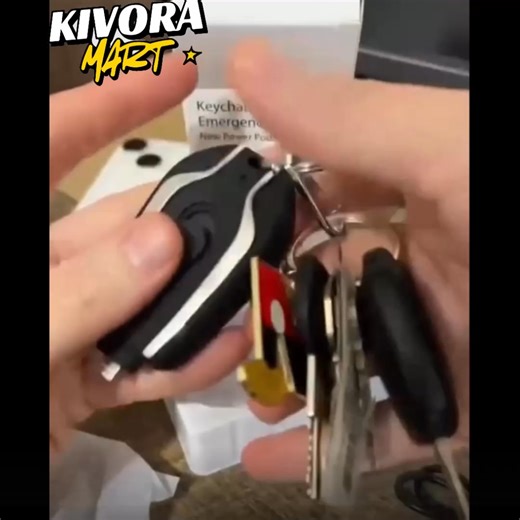 Never let a dead battery slow you down. This sleek keychain power bank fits effortlessly into your pocket while delivering reliable charging whenever you need it most. Stay connected all day long with a device so compact, you'll forget it's there—until your phone desperately needs it. The ultimate travel companion for the always-on lifestyle. | Kivora