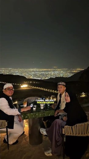 WISATA MALAM GUNUNG DI MADINAH, CITY LIGHT JABAL AYR MADINAH