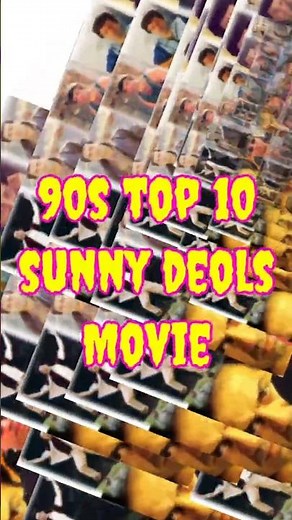 90 s top 10 movies of Sunny deol || sunny deol movie list