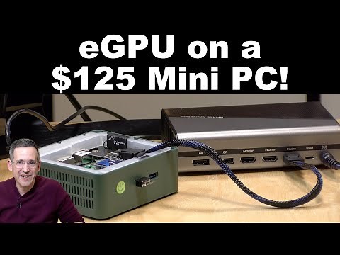 Connecting an eGPU to a $120 Mini PC!