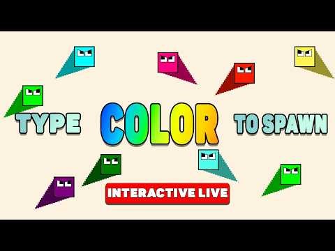 Color Battle - Type Color to Spawn | Square League 🟦🟥🟨🟩 20.02.2026