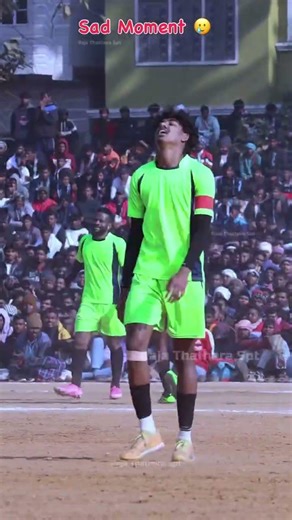 Amil Naim Star Khiladi At Sarjombeda outdoor stadium dumka Sad Moment#footballleague #sarjombeda