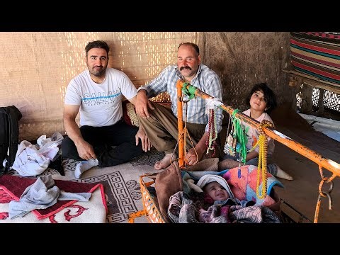 Tractor Vlog in Nomad Tents 🚜⛺ | Mountain Farm Life & Fertilizer Routine ⛰️🌿