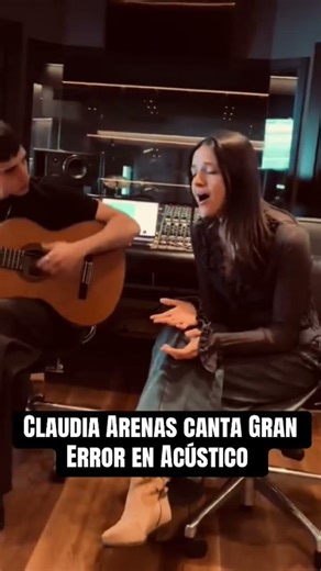 Claudia Arenas canta Gran Error versión acústica #ot2025 #operaciontriunfo #ot #shorts #viral #fyp