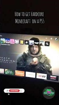How to get Minecraft Hardcore on a PS5