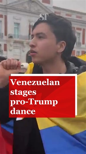 A Venezuelan citizen performed a dance in support of US President Donald Trump after ordering operation capturing Venezuela President Nicolas Maduro in Caracas. | The Sudan Times