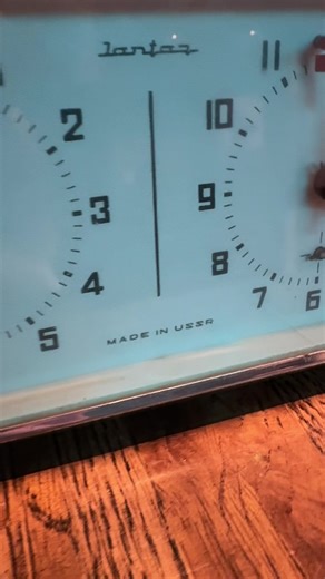 #chess clock from the USSR | chess
