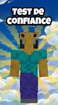 How much do I trust him? The lava will tell #minecraft #challenge #shorts