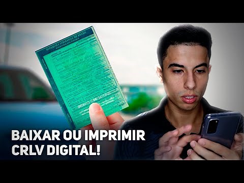 Como BAIXAR OU IMPRIMIR CRLV DO SEU VÉICULO pelo CELULAR OU PC!