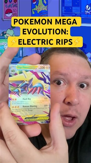 Pokemon TCG Mega Evolution | Electric Rips