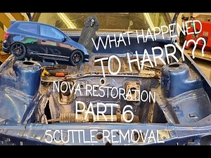 scuttle panel removal