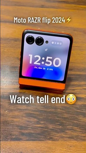 “Motorola RAZR Flip 2024 – New Fold Experience! 📱🔥 Camera + Screen Quick Review #motorolarazr2024
