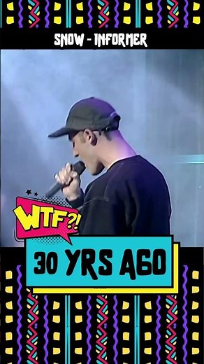 Then vs Now: Snow - Informer LIVE #90s #90smusic #viral #hiphop #goldenera #rap #throwback #rnb
